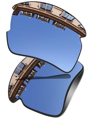 Vonxyz Lenses Replacement for Oakley Flak 2.0 XL OO9188 59mm Sunglass - Chrome MirrorCoat Polarized