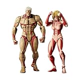 Zhongkaihua Figura de Reiner Braun/Annie Leonhart, modelo de estatua de PVC, figuras de acción movibles de anime, accesorios intercambiables, colección de decoraciones
