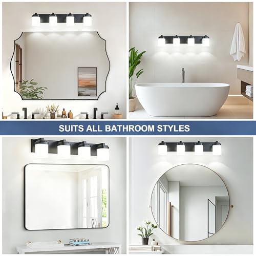 Guliaofo Bathroom Vanity Lights, Modern Bathroom Light Fixtures Over Mirror by Guliaofo - Used condition - Image 8