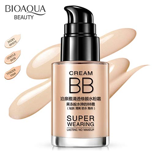 BIOAQUA Creme BB Super Vestindo duradoura sem maquiagem persistente Água Flawless Cream (SUAVE PELE