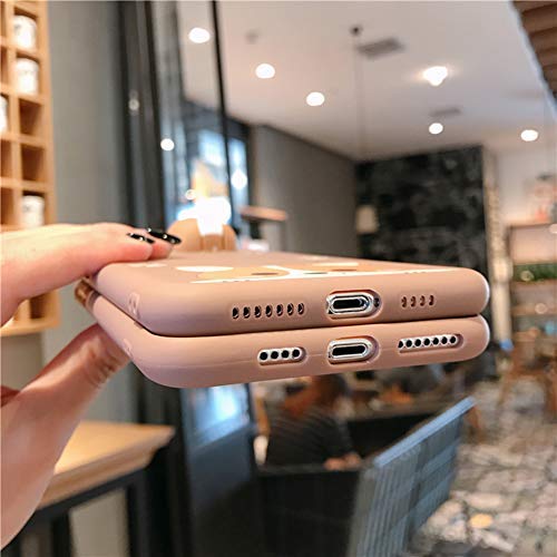 Iphone 6S Plus 3D Animal Cell Phone Tpu Case Cute Corgi Peeking On Top Slim Flexible Crystal Silicone Protective Tpu Gel Skin Case Cover For Iphone 6 Plus(Iphone 6S Plus/6 Plus, Corgi Bell) #TOP3