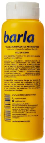 Encontraproduto.com.br - Leite de Rosas Talco Antisséptico 80G Tradicional Unit Barla