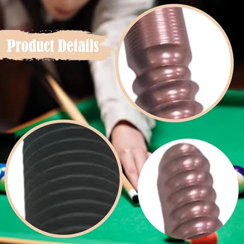 Goupille fixation pour queue billard 3/8 x 8 en aluminium robuste
