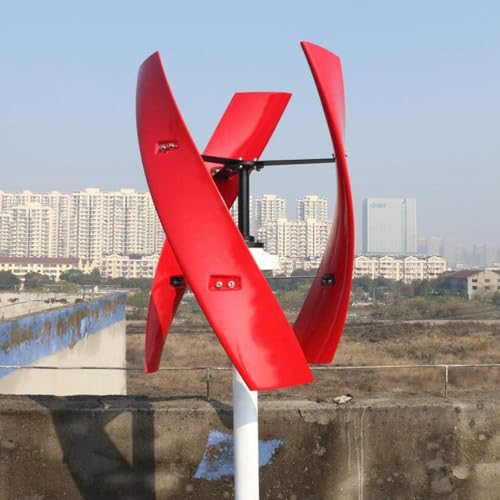 Image of Vertical Wind Turbine, 400 Watts, Alternative Energy Generators 12V 24V 500W Vertical Home Residencial Wind Turbine Generator (Wind only)