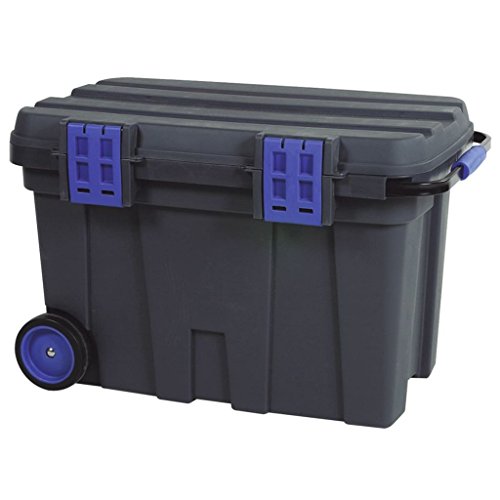 raaco 715706 Transportkoffer "Toolchest 75" in schwarz/blau
