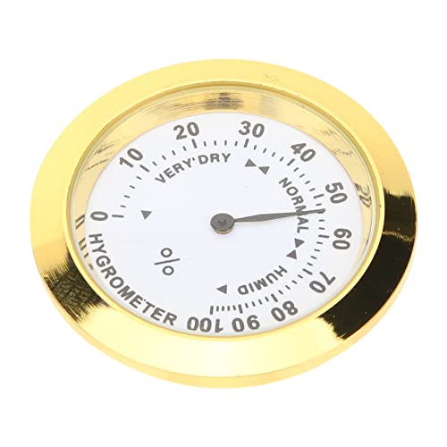 BinZyronic 湿度計 小型 アナログ ? 楽器用 湿度管理 バイオリン ギター 対応 収納ケースでも使用可能 (1)