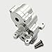 Aluminum Center Gearbox for 1/16 Traxxas Mini E-Revo Summit Slash 7091 Silver