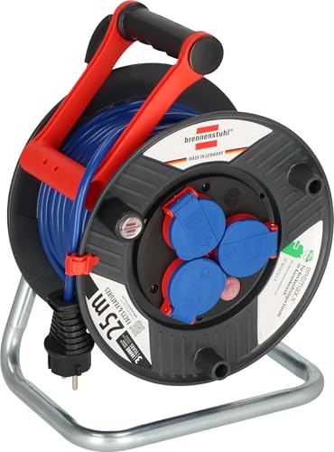 Brennenstuhl Kabeltrommel Garant IP44 3-fach Super-Solid 25m AT-N05V3V