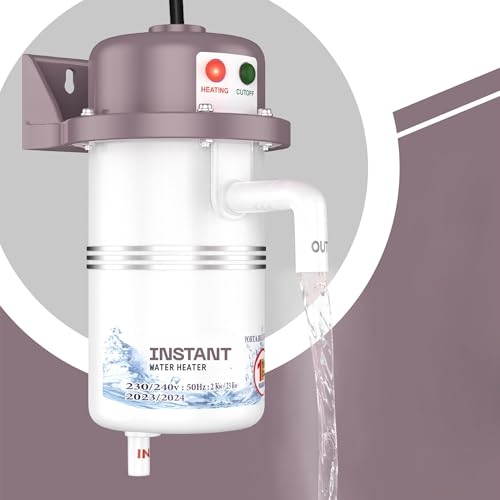 Image of PADAR Instant Water Geyser 1L Portable Electric Water Heater | Hot Water in Just 6 Seconds Auto Cut Off | Durable ABS Plastic Body | for Home, Hotel, Kitchen(Multicolor) (1LTR-REG, Multicolor)
