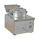 Freidora a Presión De Pollo, Máquina Freidora a Presión De Pescado Y Pollo De 16 L, Freidora De Cocina De Restaurante De Mesa De 3000 W, Para Restaurante, Hotel Y Tiendas De Bocadillos