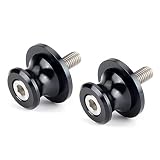 Goldfire 2pcs 8MM M8 X1.5 Motorcycle Swing arm Sliders Spools CNC Swing Arm Stand Screw for Kawasaki