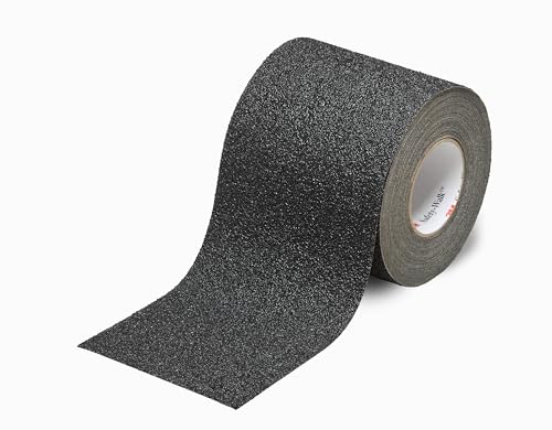 3M Safety-Walk Slip Resistant Coarse Tape 710, Black, 51 mm x 18.3 m | pack of 2 | for extreme & heavy traffic areas