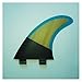 kgjskj Boogie Boards 3Pcs Surfboard Propeller Surfing Fin Fiberglass Tail Rudder for Longboard Shortboard (Size : G5)