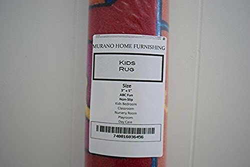 image for Mybecca Kids Rug ABC Fun Area Rug 3' x 5' (3'3