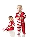 Bumkins Baby Footed Sleeper, Dr. Seuss, Red Stripe, 6 Months