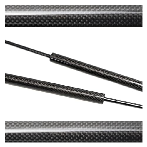 Hood Dampers Compatible For Jeep Cherokee (KL) 2013-2022 Front Bonnet Lift Supports Struts Shock Absorber Gas Springs Prop Rod Arm Pillar(Black carbon fiber)