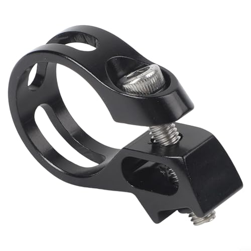 Caswynlife Aluminium Alloy Bicycle Thumb Shifter Clamp Retaining Ring Compatible with X9 XX XO1, M5 Screw Fixed Discrete Trigger Locking Ring for Bike