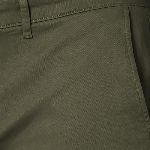 Amazon Essentials Men's Slim-Fit Casual Stretch Khaki, Olive, 33W x 30L — view 6