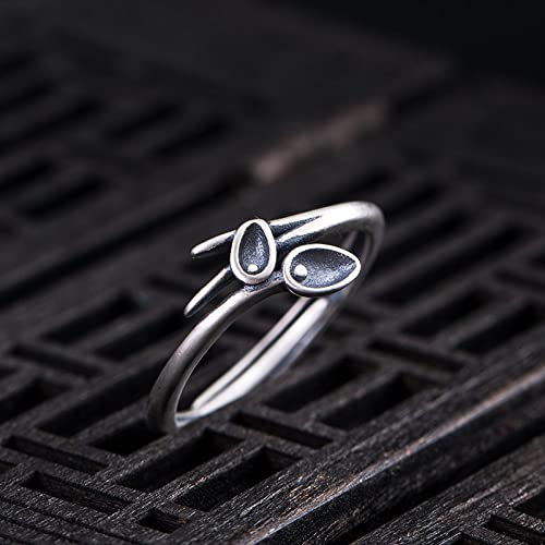 Bague ajustable argent S925 finis les problèmes de taille - 2