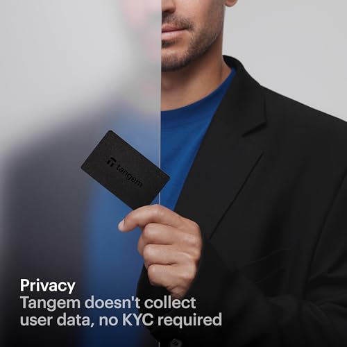 TANGEM Wallet Pack of 2 - Secure Crypto Wallet - Trusted Cold Storage for Bitcoin, Ethereum, NFT’s & More Coins - 100% Offline Hardware Wallet