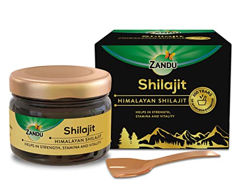 Zandu Pure Himalayan Shilajit Resin, 20g (Pack Of 1) | Natural & Ayurvedic| Helps Enhance Strength & Stamina | Maintains Overall Holistic Wellness For Rs. 813 @ 46 %