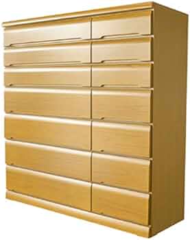 整理タンス　7段 楽天市場】チェスト 7段 洋タンス 桐製 シンプルチェスト 幅87cm