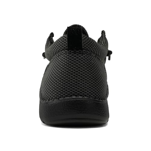 Image of Mens Wide Shoes Casual Slip On Shoes for Men - Men Loafers Wide Comfortable Boat Shoes with Arch Support