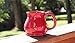 SHS Collection USA Handmade 12oz Coffee Mug Potbelly (Red)