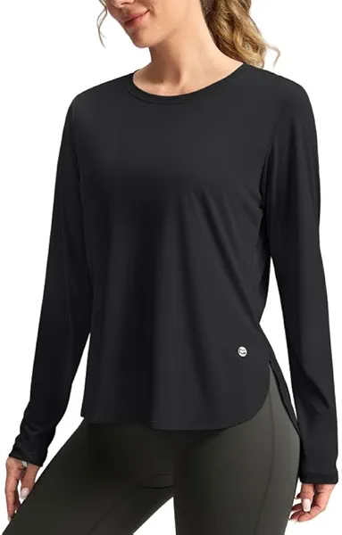 Women's Sun Shirts UPF 50+ Long Sleeve UV Protection Shirt Lightweight Quick Dry Workout Hiking Tops for Women