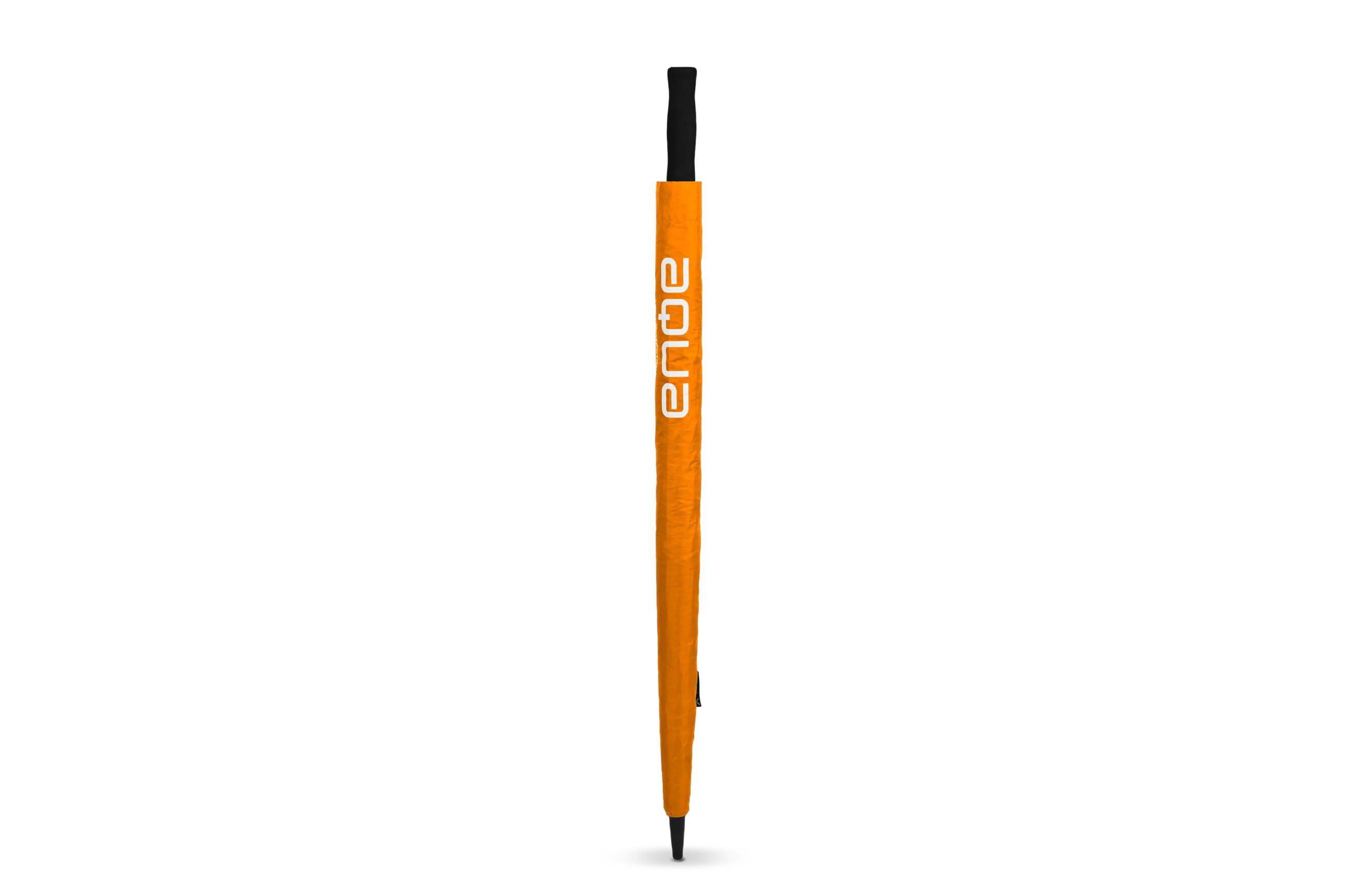 BIG MAX I-Dry Aqua Golf Regenschirm mit UV Schutz - 100% Wasserdicht (Orange)