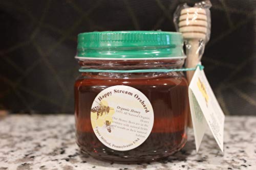 Miel Orgánica Cruda de Verano 8 oz