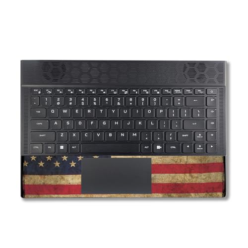 Image of MightySkins Skin Compatible with Alienware X14 R2 (2023) Full Wrap Kit - Vintage Flag | Protective, Durable, and Unique Vinyl Decal wrap Cover | Easy to Apply & Change Styles | Made in The USA