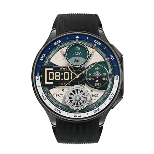 Novità 2024 Smartwatch Orologio intelligente Uomo Donna Chiamate Fitness Tracker Monitoraggio Frequenza cardiaca Saturimetro Pressione sanguigna Sonno Amoled Smart Watch (Nero)