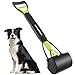 Living Express 28" Large Pooper Scooper for Dog-Long Handle Dog Poop Scooper-Pet Waste Pick Up Jaw Scooper Without Smelling,Durable Spring Easy to Use,Perfect for Grass,Dirt,Gravel