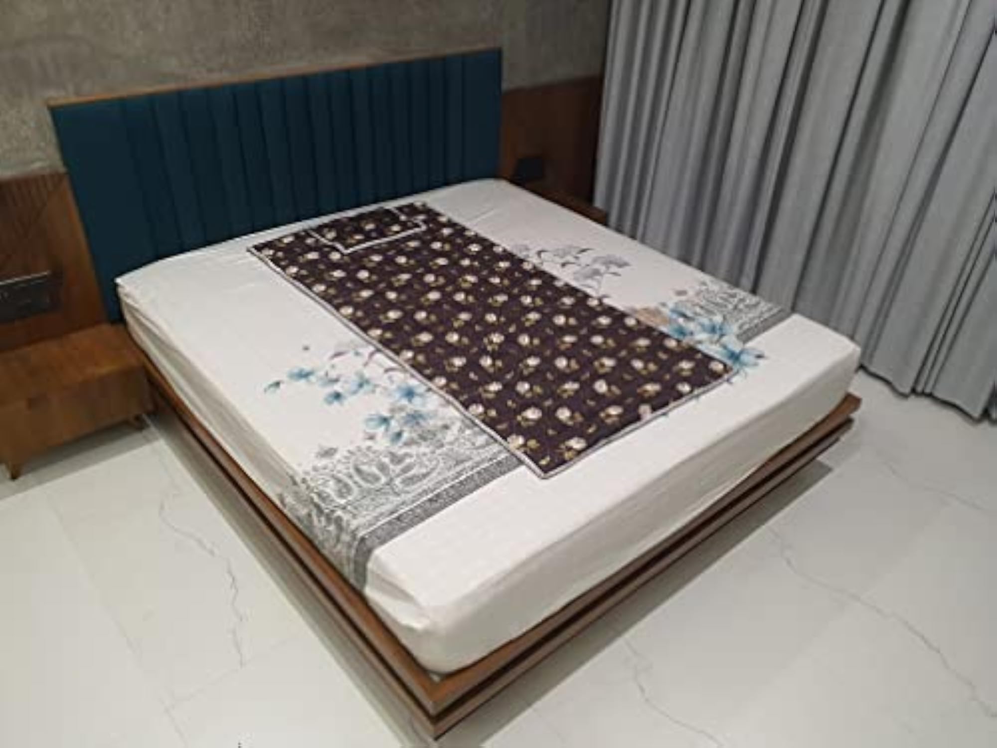 KPPBio Energy Magnetic Field Cotton Mattress Protector with 1 Pillow