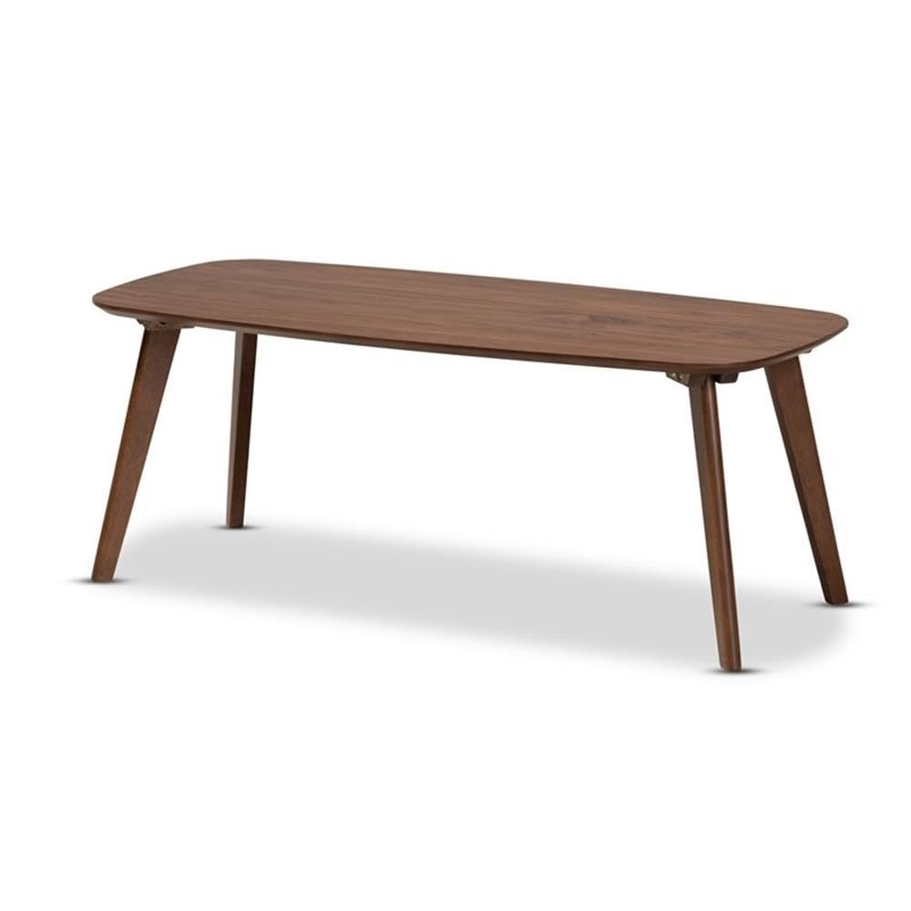 Amazon.com: Baxton Studio Dahlia Mid-Century Modern Walnut
