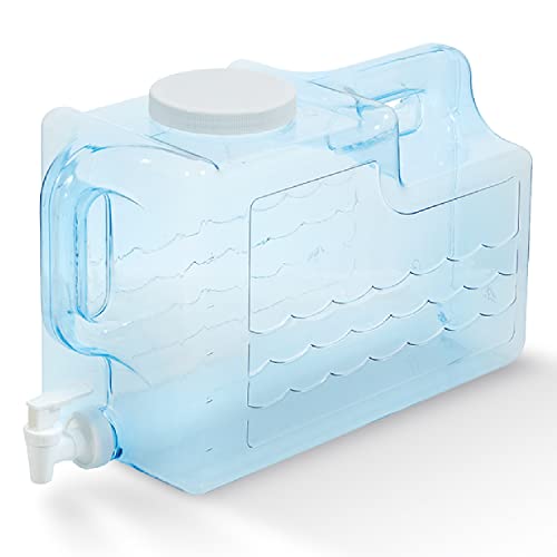 Arrow Slimline Drink Dispenser for Fridge, 3 Gallon - Plastic Beverage Dispenser with Spigot - Space-Saving Design with Handle - Ideal for Water, Juice & Iced Tea - BPA Free - Made in USA by Arrow Home Products - Used condition - US$15.54