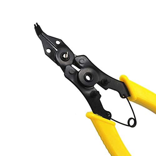 Gskmotor 4 In 1 Snap Ring Pliers Set-Retaining Ring Pliers Multifunctional Auto-Lock Snap Ring Pliers Internal External Ring Remover Retaining Circli #TOP3