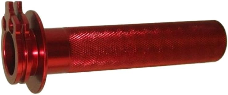 Billet Aluminum Handle Throttle Tube Compatible With CRF110 CRF125F Dirt Pit Bike Motorcycle(Red)