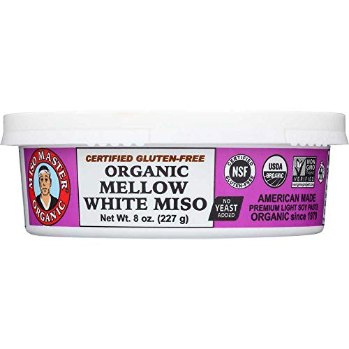 Miso Master Organic Mellow White and Dom Miso, 8 Ounce -- 6 per case.