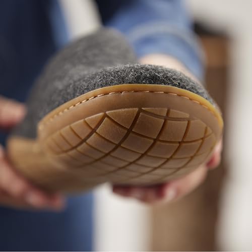 Glerups 100% quality wool mix Slipper with rubber sole - Unisex Slip-on4