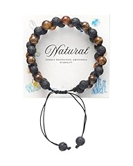 8mm volcanic tiger stone energy chain