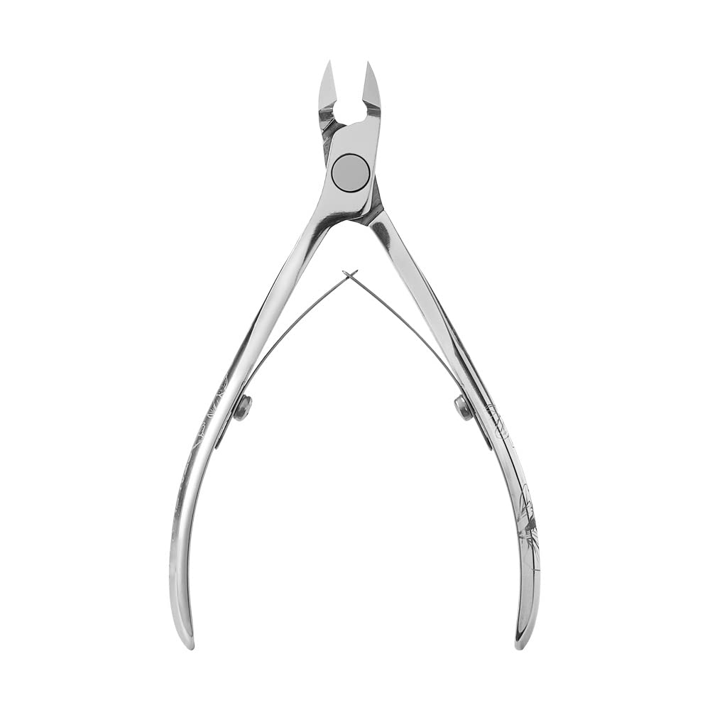 STALEKS PRO - ExCLUSIVE 20 Alicates profesionales para cutículas 8 mm (flor de magnolia)