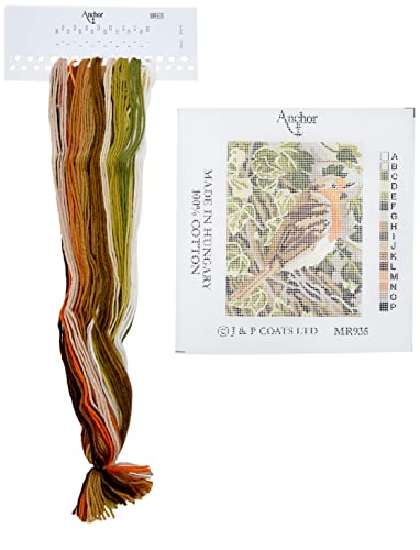 Anchor - Kit Da Ricamo, Soggetto Pettirosso