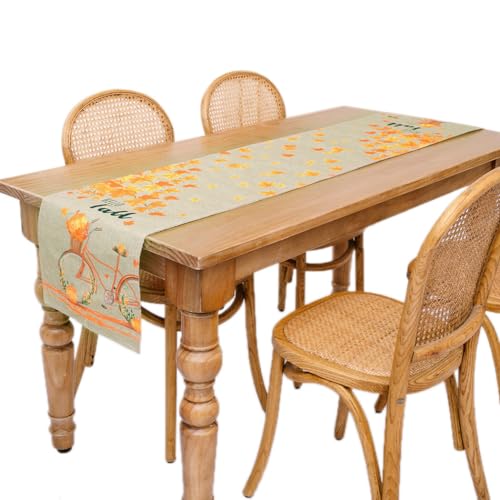 Chemin de table feuilles d'érable finitions haut de gamme - 2