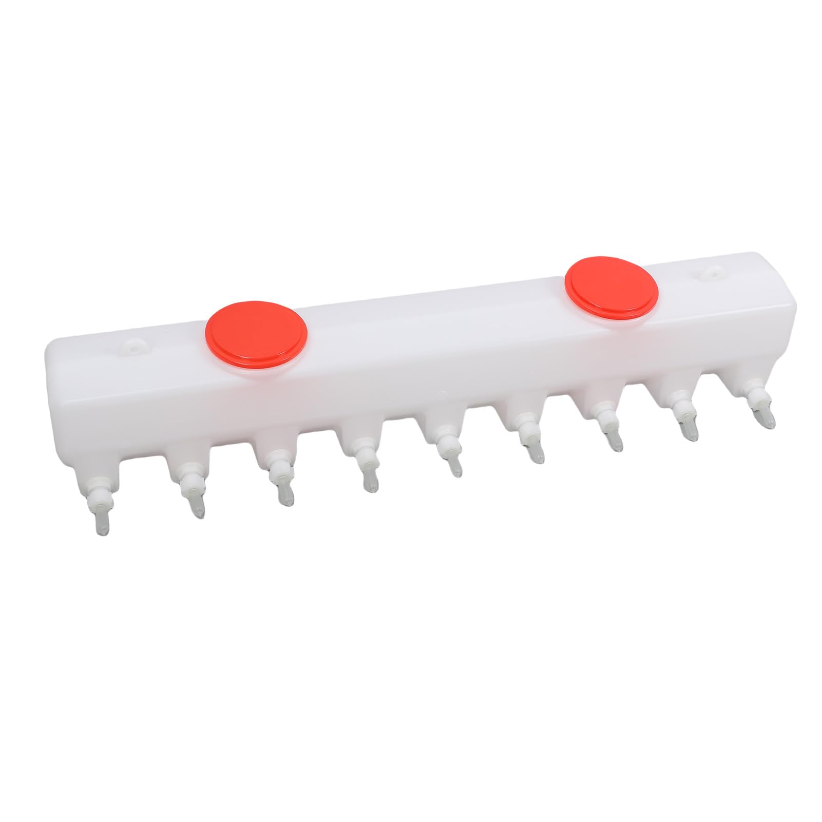 Butelka z Karmnikiem na Mleko Jagnięce i Kozie 9 Smoczków Przenośny Karmnik dla Zwierząt z jednostronną konstrukcją Maszyny Karmiącej do Karmienia Zwierząt Gospodarskich w