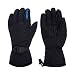 Winter Snow, Ski, Snowboard, Cold Weather Gloves fashion outdoor Gloves for Men & Women (black)