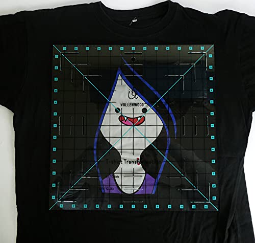 Not Overpriced T-Shirt Alignment Transformation Ruler 14X14Inches. Turn Any Old T Shirt Into A Quilt Full Of Memories. By Andrea Miani. Tshirt Transfer Centering Tee Shirts Square Quilting Template. #TOP3