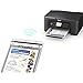 Epson Workforce WF Series Wireless All-in-One Color Inkjet Printer/Print Scan Copy Fax/Black