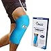 Knee Ice Pack for Injuries Reusable Soft Hot and Cold Gel Wrap for Pain Relief, Legs, Shins, and Arms, Compression to Help Reduce Inflammation, Non-Toxic, Latex Free, Natural Pain Relief Blue